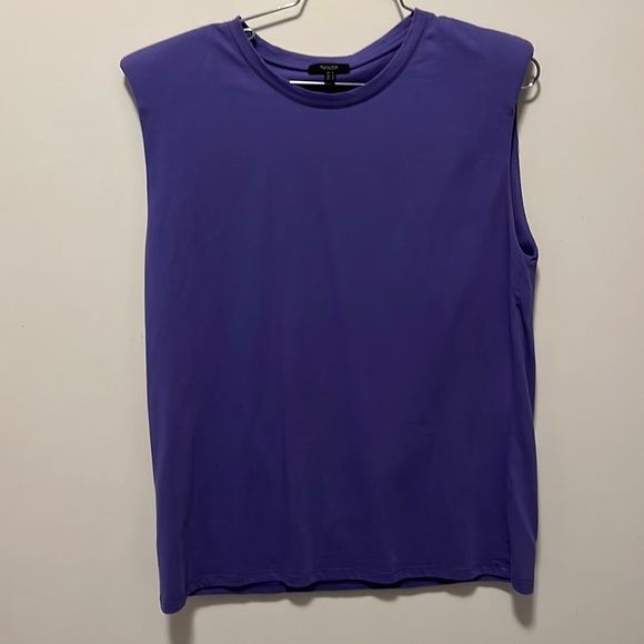 Massimo Dutti sleeveless top, lavender color, M - Picture 1 of 4
